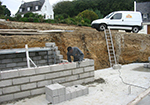 Réalisation des fondations à Layrac-sur-Tarn